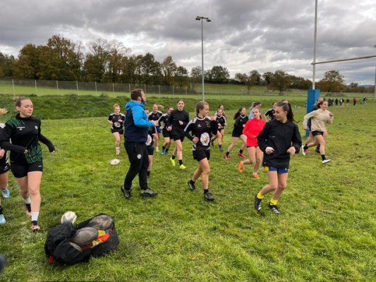 Match amical en région Auvergne: terre de rugby !
