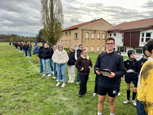 Match amical en région Auvergne: terre de rugby !