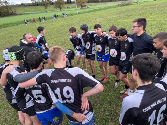 Match amical en région Auvergne: terre de rugby !
