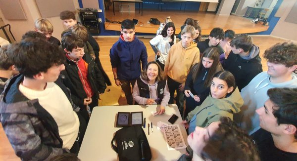 Rencontre avec une championne olympique au lycée horticole de Saint-Ismier (38) !