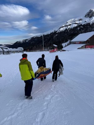 Secourisme en équipe au LPA de Rochefort en Montagne