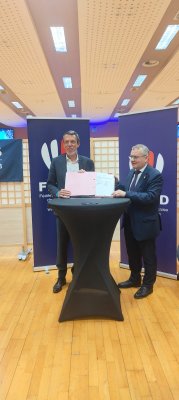 Signature Convention nationale MAASA / FF Badminton