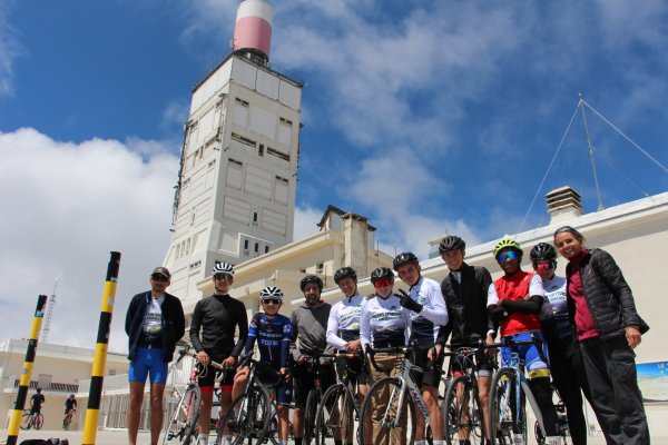Sortie section sportive cyclisme sur route: Ascension du Mont Ventoux le 11 mai 2023 lycée agricole Aubenas