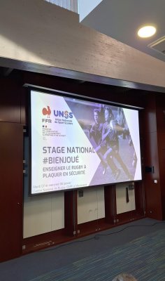 Stage national FFR UNSS MASA #Bien joué : enseigner le rugby à plaquer en sécurité